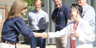 Congresswoman Schrier makes trip to Cle Elum to visit HopeSource project