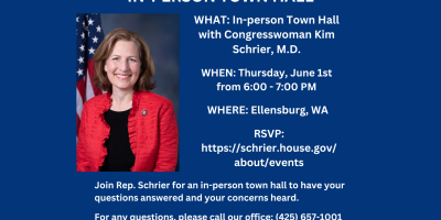 Events | Representative Kim Schrier